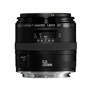 (中古品)Canon 単焦点マクロレンズ EF50mm F2.5 コンパクトマクロ フルサイズ対応