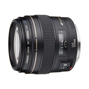 (中古品)Canon 単焦点中望遠レンズ EF100mm F2 USM フルサイズ対応