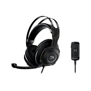 (中古品)HyperX Cloud Revolver + 7.1 ゲーミングヘッドセット 7.1ch PS4 PS5 PC 低反発クッション 受賞歴の