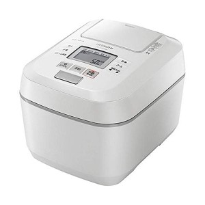 (中古品)日立 圧力&スチームIH炊飯ジャー(5．5合炊き) ふっくら御膳 パールホワイト RZ-V100DM-W