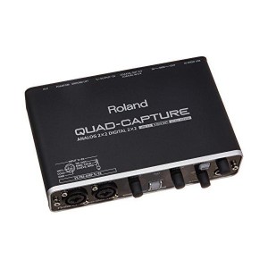 (中古品)Roland ローランド オーディオインターフェイス QUAD-CAPTURE UA-55