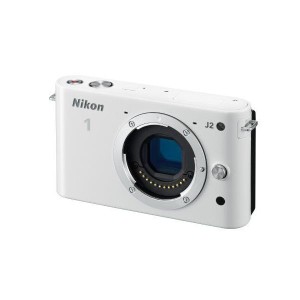 (中古品)Nikon ミラーレス一眼 Nikon 1 J2 ボディー ホワイト N1J2WH