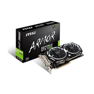 (中古品)MSI GeForce GTX 1060 ARMOR 6G OCV1 グラフィックボード VD6150