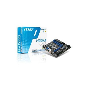 (中古品)MSI Micro-ATXマザーボード H55M-P33