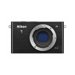 (中古品)Nikon ミラーレス一眼 Nikon1 J4 ボディ ブラック J4BK