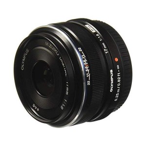 (中古品)OLYMPUS 単焦点レンズ M.ZUIKO DIGITAL 17mm F1.8 ブラック