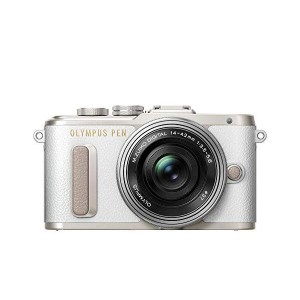 (中古品)OLYMPUS ミラーレス一眼 E-PL8 レンズキット ホワイト