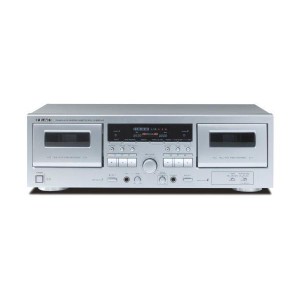 (中古品)TEAC ダブルオートリバースカセットデッキ シルバー W-890RMK2-S