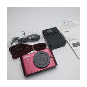 (中古品)Nikon 1 J2 ボディ レッド