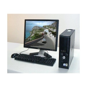 (中古品)Win7 Pro 64Bit メモリー4GB PC DELL 745SF(Core2 Duo E4300 1.8GHz)(DVD)(17型液