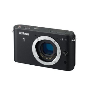 (中古品)Nikon ミラーレス一眼 Nikon 1 J2 ボディー ブラック N1J2BK