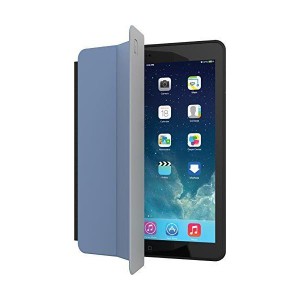 (中古品)gosh iPad Air用 リバーシブル表面カバーケース グレー/ブルー(リバーシブル) GOSH-A81