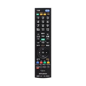 (中古品)三菱 純正テレビ用リモコン RL18909部品番号：M01290P18909