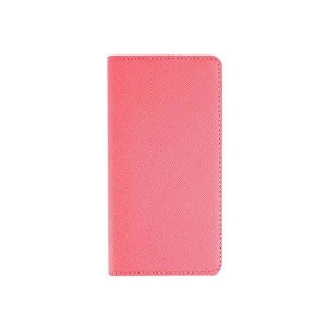 (中古品)LAYBLOCK iPhone 8 Plusケース/iPhone 7 Plus ケース Saffiano Flip Case ベビーピンク