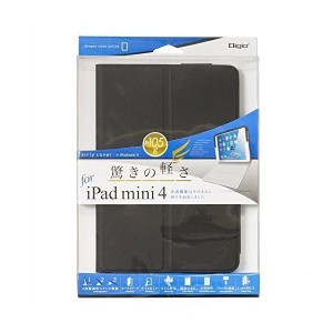 (中古品)iPad mini 4 用 エアリーカバー ブラック TBC-IPM1506BK