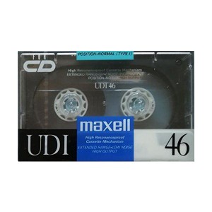 (中古品)maxell カセットテープ UDI 46分 UDI(D)