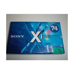 (中古品)ソニー SONY ノーマルポジション X1 カセットテープ 74分 C-74X1B