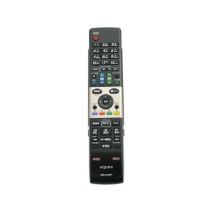 (中古品)0106380320 RRMCGA863WJSA テレビリモコン シャープ SHARP