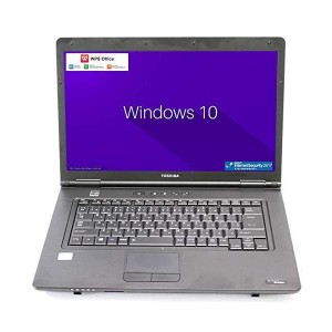 (中古品)Office機能搭載 ウィルス対策ソフト付 中古ノートパソコンWindows 10Dynabook Satellite B552 /