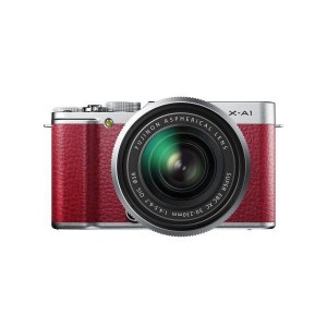 (中古品)FUJIFILM デジタルカメラミラーレス一眼 X-A1ズームレンズキット レッド F X-A1R/1650KIT