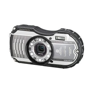 (中古品)RICOH 防水デジタルカメラ RICOH WG-4 シルバー 防水14m耐ショック2.0m耐寒-10度 RICOH WG-4SL 0857