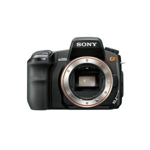 (中古品)ソニー SONY デジタル一眼レフカメラ α200 ボディ DSLR-A200