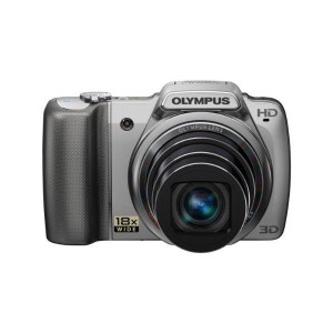 (中古品)OLYMPUS デジタルカメラ SZ-10 シルバー 1400万画素 光学18倍ズーム 広角28mm 3Dフォト機能 SZ-10 SLV