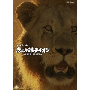 (中古品)NHKスペシャル 悲しき雄ライオン~王交代劇 9年の記録~ DVD