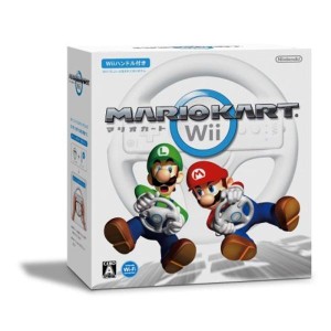 (中古品)マリオカートWii (「Wiiハンドル」×1同梱)