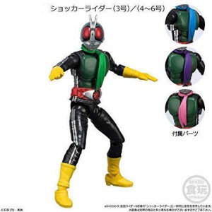 (中古品)SHODO仮面ライダーVS 結成悪の軍団 48.ショッカーライダー(3号)/(4?6号マフラー付)(単品)