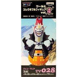 (中古品)ONE PIECE(ワンピース) 組立式ワールドコレクタブルフィギュア vol.4 ゲッコー・モリア 単品