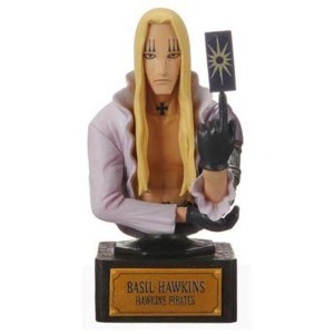 (中古品)ワンピース スタチュー02 02.バジル・ホーキンス ONE PIECE STATUE 02-02