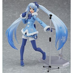 (中古品)figma 雪ミク ふわふわコートver.(GOODSMILE ONLINE SHOP、雪ミク スカイタウン限定)