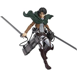 (中古品)figma 進撃の巨人 リヴァイ (ノンスケール ABS&PVC 塗装済み可動フィギュア)