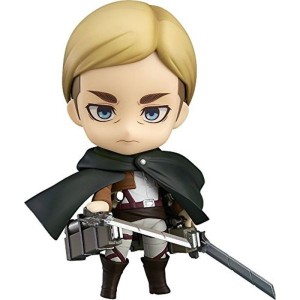 (中古品)ねんどろいど 進撃の巨人 エルヴィン・スミス ノンスケール ABS&PVC製 塗装済み可動フィギュア