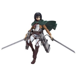 (中古品)figma 進撃の巨人 ミカサ・アッカーマン (二次出荷分) (ノンスケール ABS&PVC 塗装済み可動フィギュア)