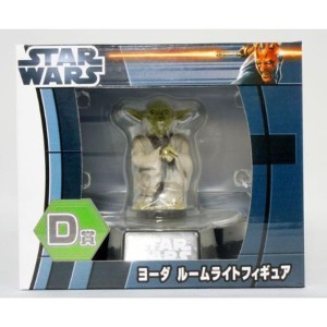 (中古品)タイトー くじ本舗 STAR WARS スター・ウォーズ Ｄ賞 ヨーダ ルームライトフィギュア 単品