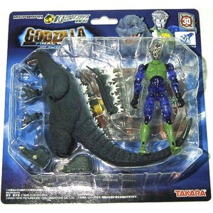 (中古品)ミクロマン 着ぐるミクロマン「ゴジラ2004」 KM-02