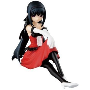 (中古品)魔法少女まどかマギカ MADOGATARI展 悪魔ほむらフィギュア KISSSHOT ver. 通常カラー 単品 （プライズ）