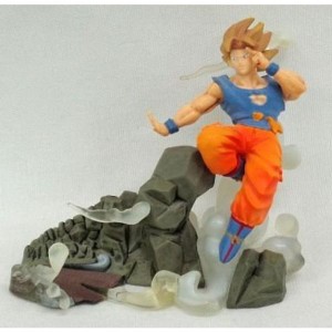 (中古品)HG ドラゴンボールZ イマジネイションフィギュア5 決着元気玉(超サイヤ人悟空) 単品 フィギュア ガチャ ガチャガチャ ガチャポン