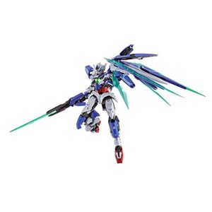 (中古品)METAL BUILD 機動戦士ガンダム ダブルオーガンダム ダブルオークアンタ 約180mm ABS&PVC&ダイキャスト製 塗装済み可動