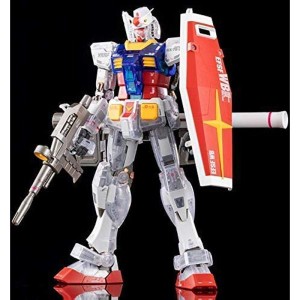 (中古品)一番くじコラボ 機動戦士ガンダム ガンプラ B賞 MG1/100 RX-78-2 ガンダム Ver.3.0 ソリッドクリアリバース