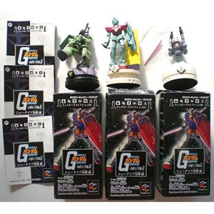 (中古品)機動戦士 ガンダム チェスピースコレクションDX シリーズ2 ニュータイプ覚醒編 3種セット フィギュア メガハウス