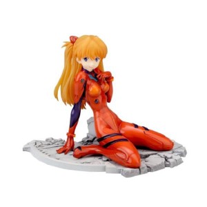 (中古品)コトブキヤ ヱヴァンゲリヲン新劇場版 式波・アスカ・ラングレー ~プラグスーツstyle.~ 1/7スケール PVC塗装済み完成品