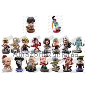 (中古品)キャラヒーローズ ジョジョの奇妙な冒険 vol.8 第5部 黄金の風 前編 シークレット・特典含む 全17種セット