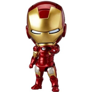 (中古品)アベンジャーズ ねんどろいど アイアンマン マーク7 ヒーローズ・エディション (ノンスケール ABS&PVC塗装済み可動フィギュア)