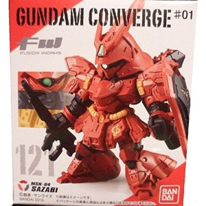 (中古品)FW Gundam Converge 1 MSN-04 Sazabi Gundam Mini Figure 121