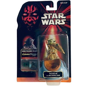 (中古品)スター・ウォーズ エピソード1 コムテックベーシックフィギュア ヨーダ