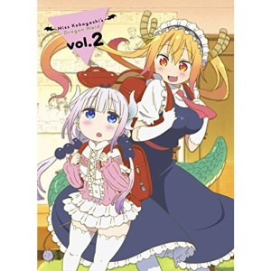 (中古品)小林さんちのメイドラゴン 2 Blu-ray