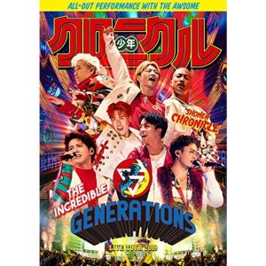 (中古品)GENERATIONS LIVE TOUR 2019 "少年クロニクル"(DVD3枚組)